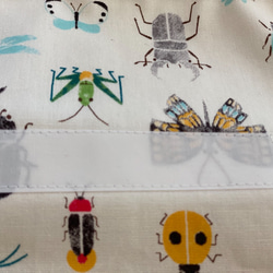 お弁当袋　裏地つき　昆虫　蝶々　幼稚園　入園グッズ 2枚目の画像