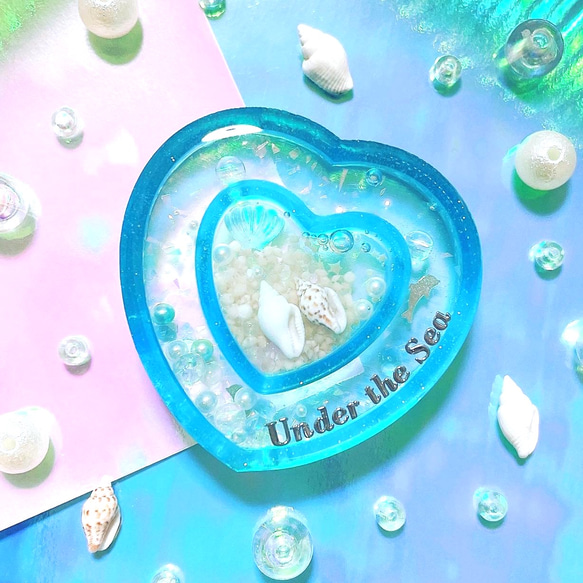 ♡オーダー ダブルハートシェイカー スマホグリップ♡（4月〜9月限定 