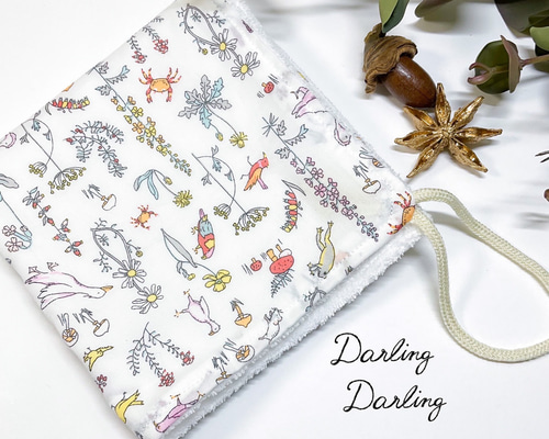 リバティループ付きタオル セオ（ピンク） 雑貨・その他 EMi