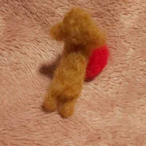 羊毛フェルト トイプードル 羊毛フェルト moemo 通販 9584915