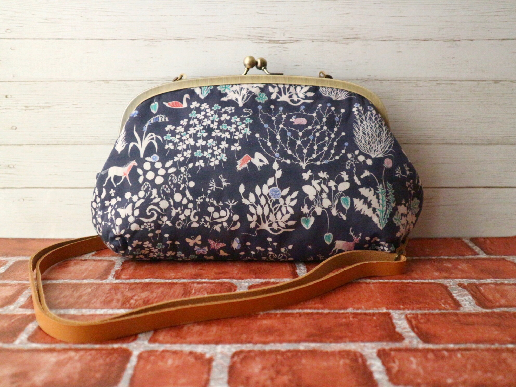 【受注製作】親子がま口お財布ポシェット