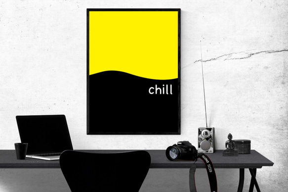 【イラストポスター】chill 1枚目の画像