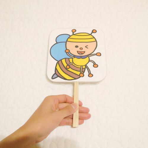 NEW お手軽ペープサート はちさんぶんぶん おもちゃ・人形 pako 通販