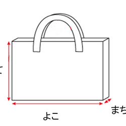 レッスンバッグ　入園入学バッグ　青　ガチョウ柄 5枚目の画像