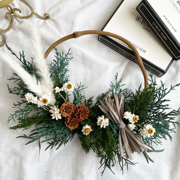 無料クリスマスBOXラッピング付き】2way♪針葉樹とテールリードの冬