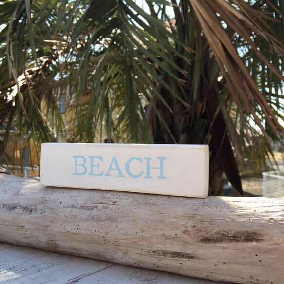 BEACH,Surf Wood sign 2枚目の画像