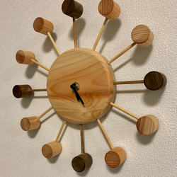 木製壁掛け時計※通常ver. 3枚目の画像