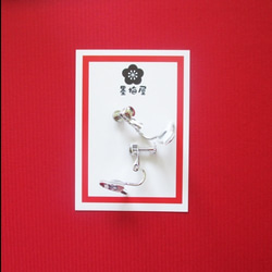 [促銷 770 日元 → 550 日元] 櫻花束狀耳環 1 第2張的照片