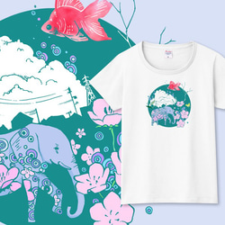 ぞう（象） Tシャツ のおすすめ人気通販｜Creema(クリーマ) 国内
