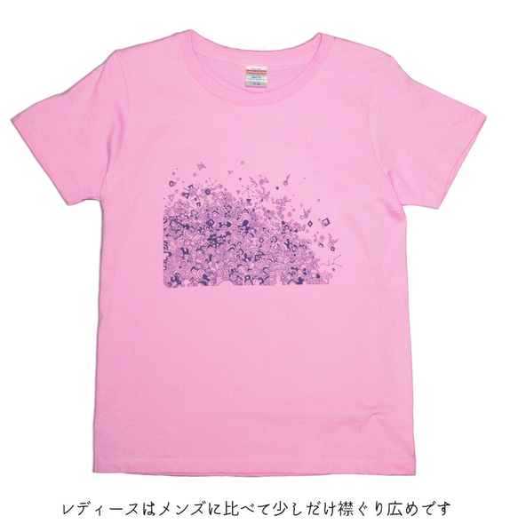 メンズ・レディースサイズ有★マーブル Ｔシャツ 3枚目の画像