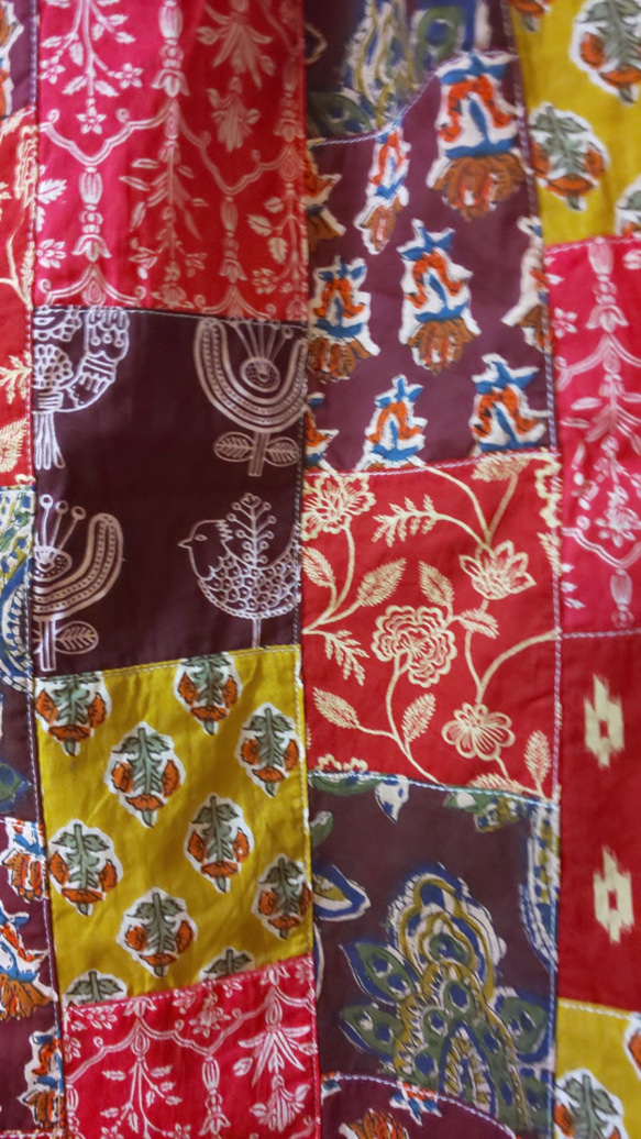 インド綿のロングスカート・マキシスカート 2枚目の画像