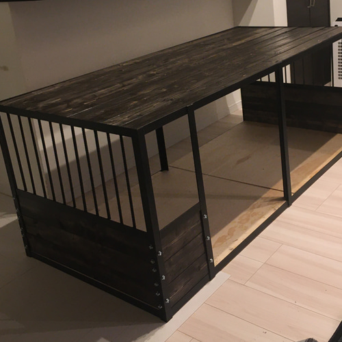 アイアン ペット ケージ 受注生産 ハウス・小屋 アイアン工房 cue 通販