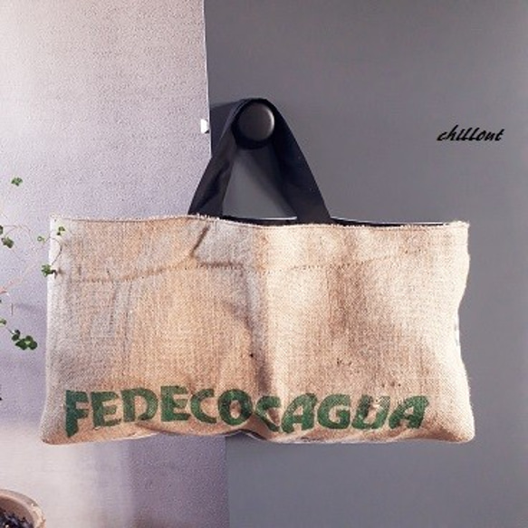 Coffee Hemp Bag：FEDECOCAGUA【0184】 3枚目の画像