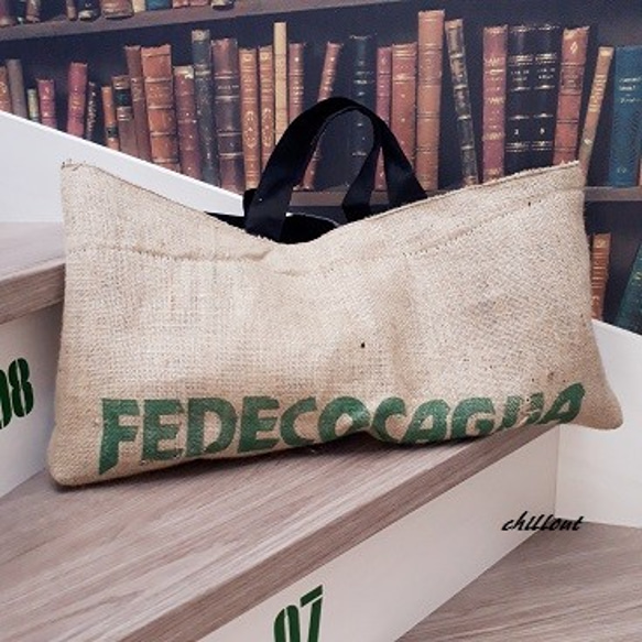 Coffee Hemp Bag：FEDECOCAGUA【0184】 5枚目の画像