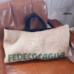 Coffee Hemp Bag：FEDECOCAGUA【0184】 8枚目の画像