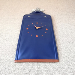 【掛-kakeru- シリーズ】Wall Clock blue 7枚目の画像