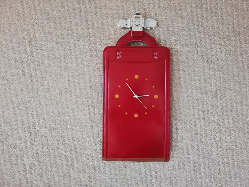 Wall Clock red 【掛-kakeru- シリーズ】 7,776円