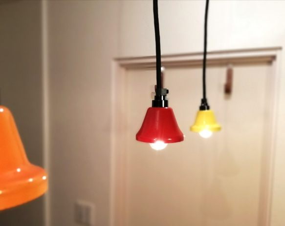 Pendant Light「Music Bell」Orange 7枚目の画像