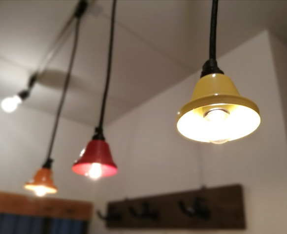 Pendant Light「Music Bell」Orange 8枚目の画像