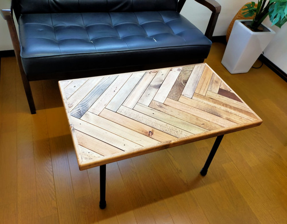 Pallet Table（廃パレット×学校机） 7枚目の画像