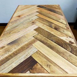 Pallet Table（廃パレット×学校机） 9枚目の画像