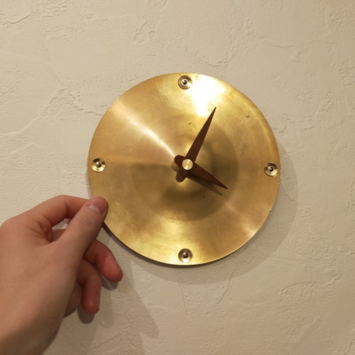 Cymbal Clock（シンバル×壁掛け時計） 掛け時計・置き時計 tumugu