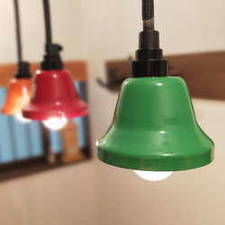 Pendant Light「Music Bell」Green 1枚目の画像