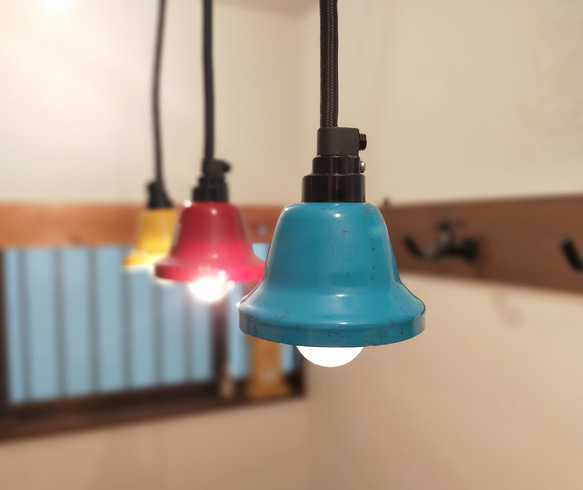 Pendant Light「Music Bell」Light Blue 1枚目の画像