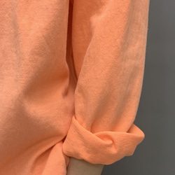 新作 初秋 5色 長袖Tシャツ ラウンドネックプルオーバーTシャツ ミッドレングスの厚手 コットン 7枚目の画像
