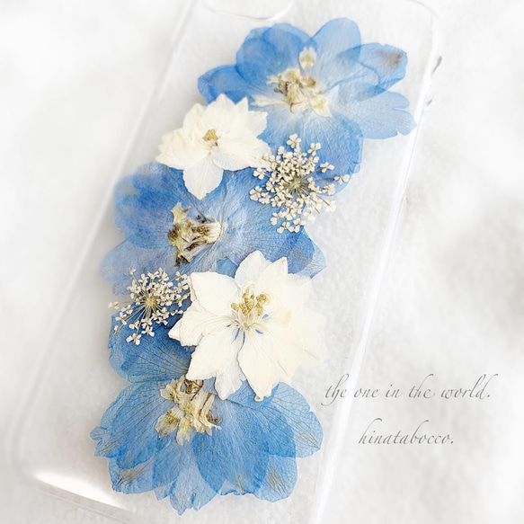 【全機種対応】イルカの花✾Delphinium 2枚目の画像