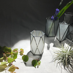 ステンドグラス　花瓶　d 2枚目の画像