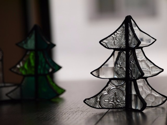 ステンドグラス クリスマスツリー