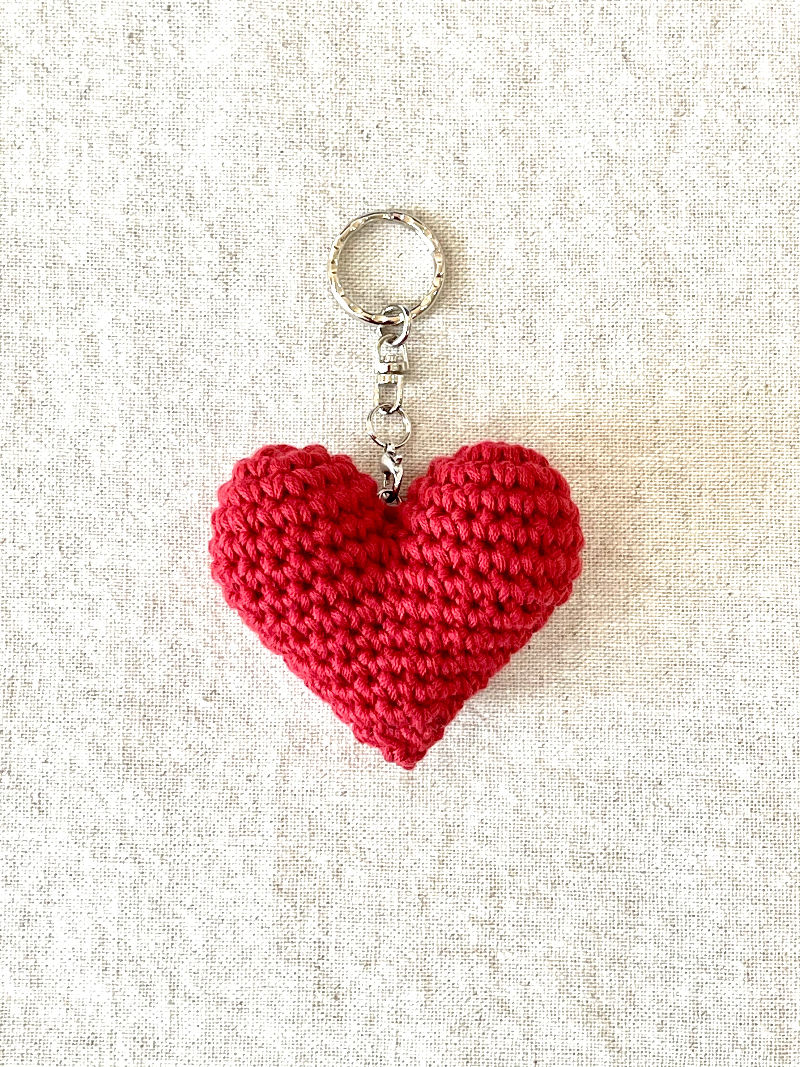 Candy♡ハート型キーリング4点set♡ Pink