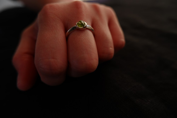 peridot ring 9枚目の画像