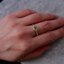 peridot ring 7枚目の画像