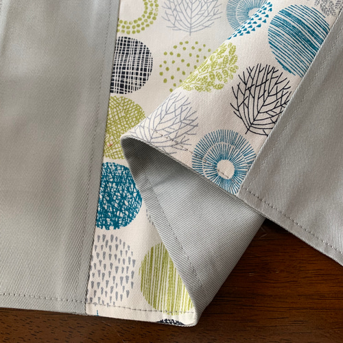 ランチョンマット35×45 2枚セット　北欧風　サークル ランチョンマット 2枚セット おしゃれ 北欧 ランチマット