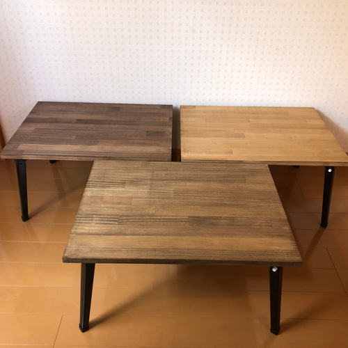 ラスティックパイン/超ミニ】アンティーク風・折りたたみ式ロー