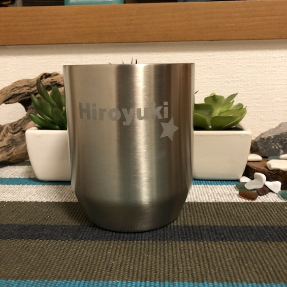 【名前入り・名入れ／360mL】サーモス　タンブラー・お酒・ビール・グラス＜THERMOS＞※定形外発送＜No.057＞ 7枚目の画像