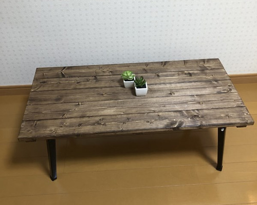 アウトドアカフェテーブル　折りたたみ式　ハンドメイド　アンティーク　アイロン台 0_5aa9a52a898f11fb567056eca317
