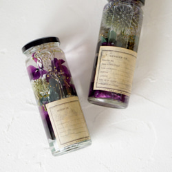 紫陽花 × アザミ ハーバリウム　Eucalyptus × AZAMI Herbarium 2枚目の画像