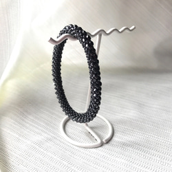 スワロフスキー ブレスレット バングル 未開封 未使用 ブラック SWAROVSKI（ブレスレット/バングル ・ ブラック/黒色系）の