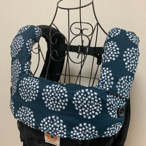 サークルフラワー 北欧風 プケッティ エルゴ アダプト オムニ360専用 