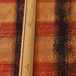 インド産木版更紗サンガネール生地ビンテージ　FIC23 6枚目の画像