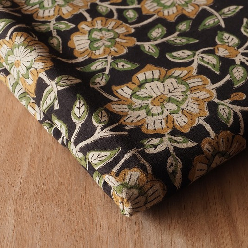 インド・木版更紗カラデラ産生地 FIC110 生地 kain kain 通販 11444132