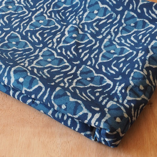 アンチック　インド更紗 カラムカーリ インド更紗 130cm 円形クロス コットン100% 木版ブロック