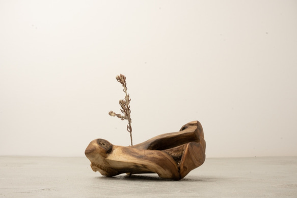 Driftwood dried flower vase (1) 5枚目の画像