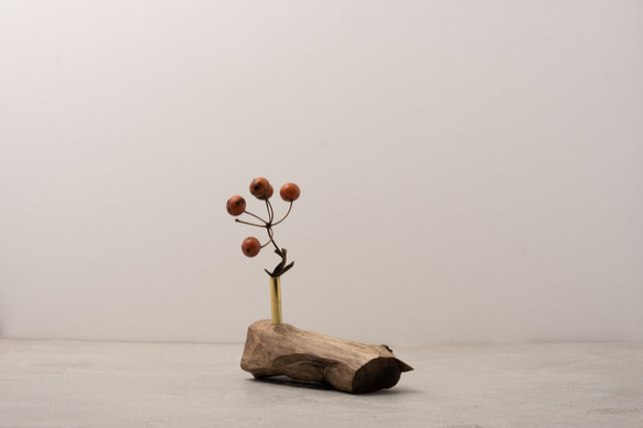 Driftwood dried flower vase (8) 4枚目の画像
