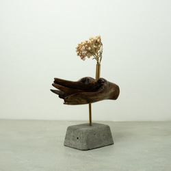 Driftwood dried flower vase (10) 3枚目の画像