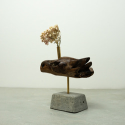 Driftwood dried flower vase (10) 4枚目の画像