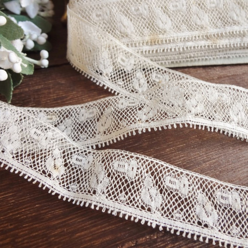 フランスアンティーク　レース 50cm】フランスアンティークレース レース grenier plus 通販